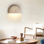 Wabi-Sabi Stone Retro Wall Lamp Living Room Hallway Bedroom