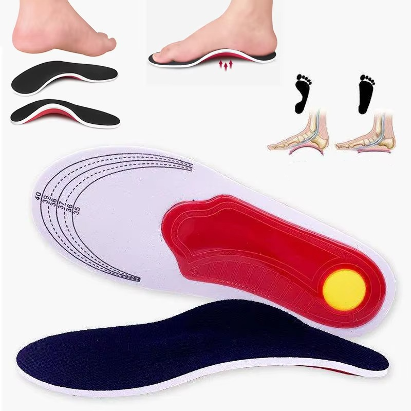 Orthopedic Insoles with Arch Support for Flat Feet and Plantar Fasciitis Relief