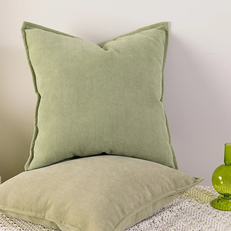 Simple Chenille Pillow Cover for Living Room & Bedroom Decoration – Soft Pillowcase for Modern Home