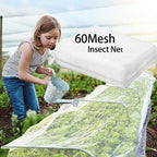 Naturaviso Garden Net Insect Protection | UV-resistant & Tear-resistant | Plant Protection Net against Pests & Birds