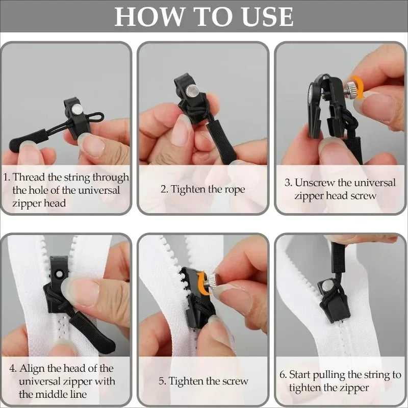 Instant Zipper Fixer Repair Set