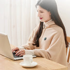 CozyTherm Wear USB Heating Blanket to Wear | 150 × 85 cm | 3 Temperature Levels | Machine Washable & Portable