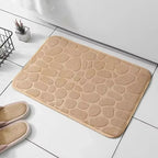Non-slip Floor Mat made of Memory Foam and Velvet
