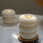 Donut Aromatherapy Candle Round Smokeless