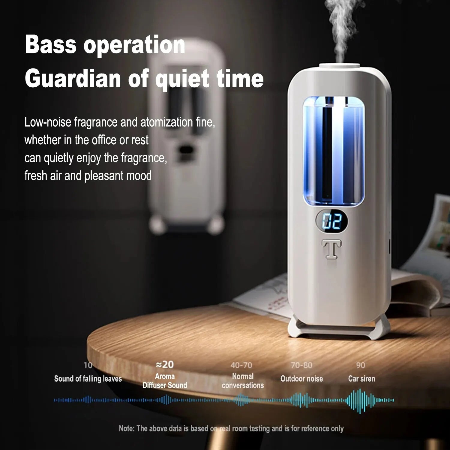 5 Modes rechargeable essential oil diffuser