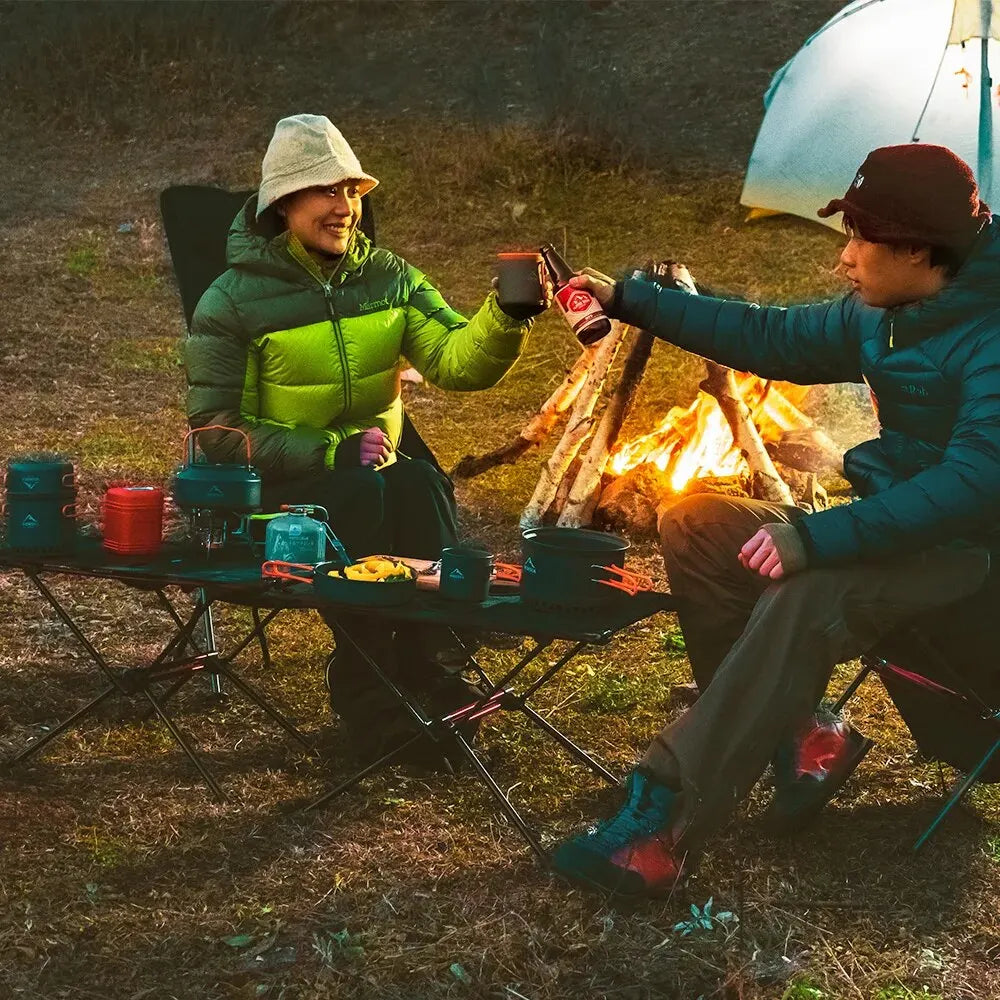 OutdoorFlex Camping table | Compact & Foldable | Light & Robust | For Adventures in the Outdoors