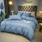 Luxury Duvet Cover with Elegant Embroidery – Soft, Breathable and High Quality