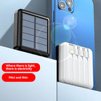 4 in 1 Solar Charging Power Bank