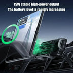 Wireless Fast Charger Flip Car Phone Holder
