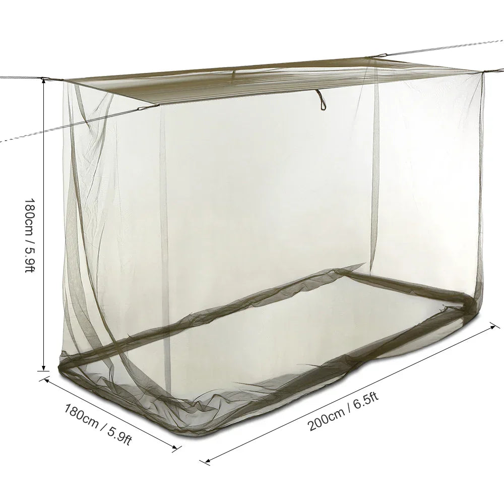 TrekSafe SoloGuard Net | Ultra Lightweight & Compact | Insect Protection for Outdoor | Flexibly Hangable