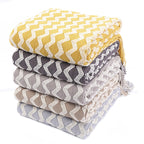 YELLOW BOHO CHECK PATTERN