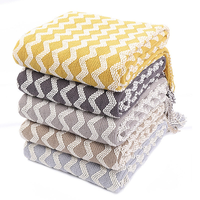 YELLOW BOHO CHECK PATTERN