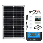 SolaVibe Solar Panel 1200W | Flexible 12V Charging Panel | 2x USB & 100A Charge Controller | Outdoor Camping