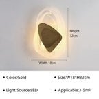 GlowElegance – LED Wall Lamp for Bedroom & Living Room