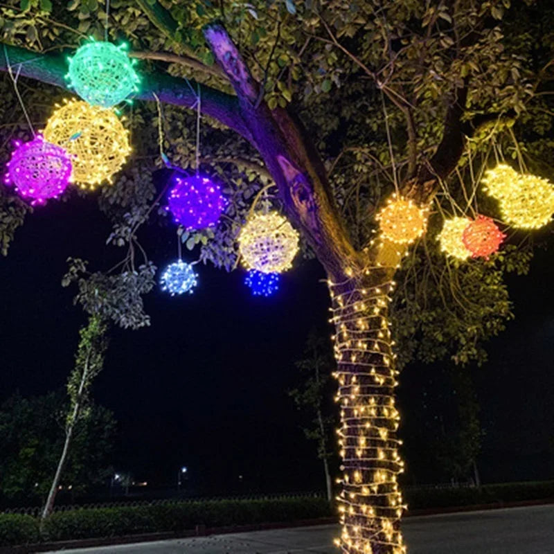 Sphere - Rattan Party Lighting