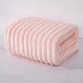 Quick Absorption Coral Plush Towel