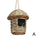 Rustic Natural Wicker Outdoor Birdhouse