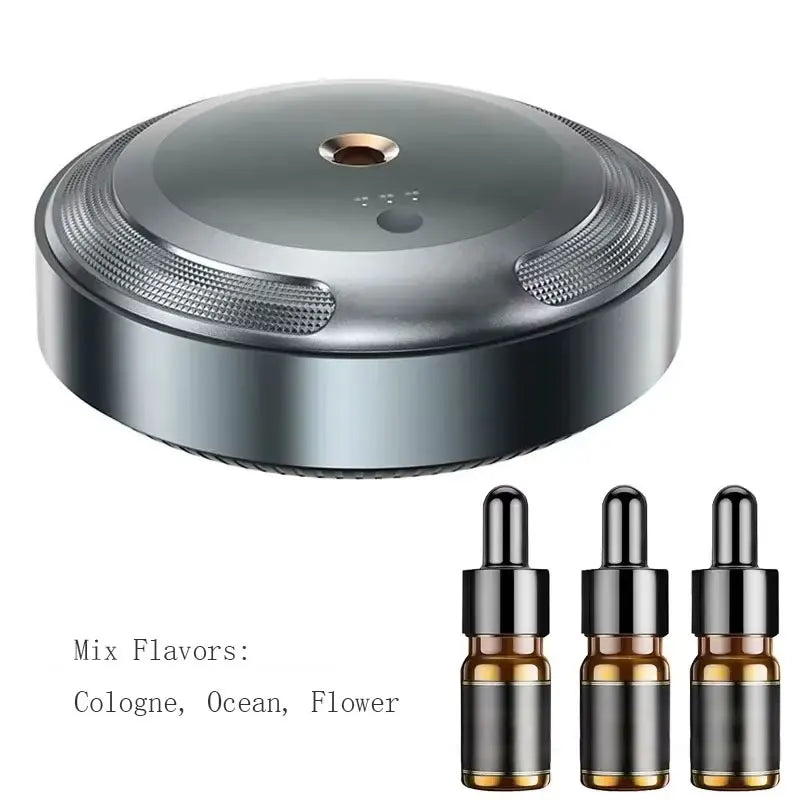 Lunova Aroma Diffuser Set | Intelligent Aromatherapy Device with 3 Essential Oils | USB Charging & Smart Mode