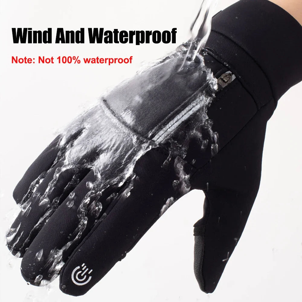 FrostGrip | Winter gloves with foldable fingertips | Waterproof, Windproof & Touchscreen-compatible | M–XL
