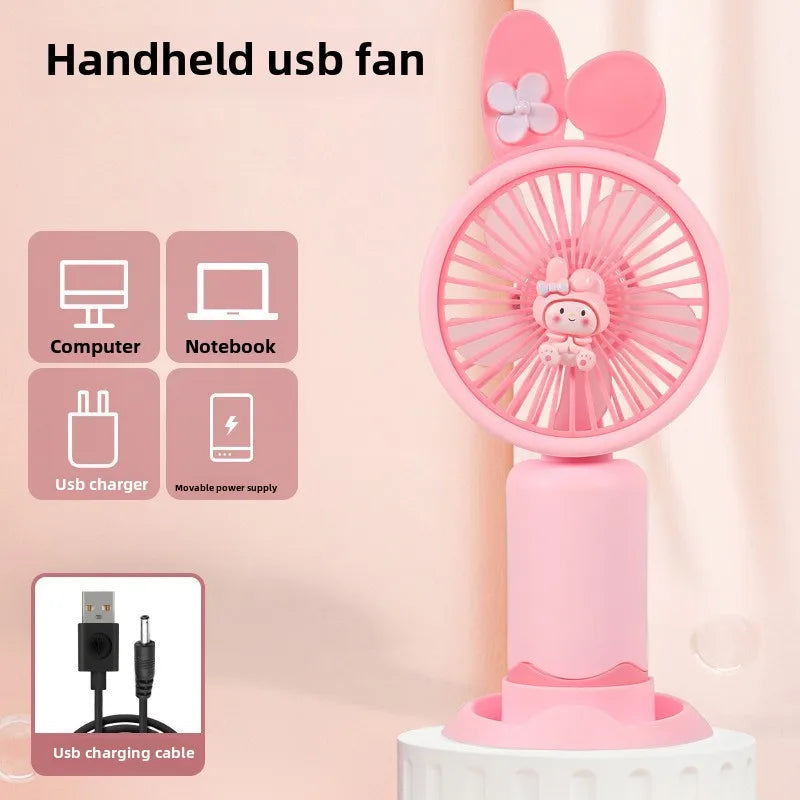 Luftino Mini Fan | Fan & Phone Holder | Compact & Rechargeable