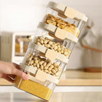Stackable Transparent Snap-Lock Storage Box