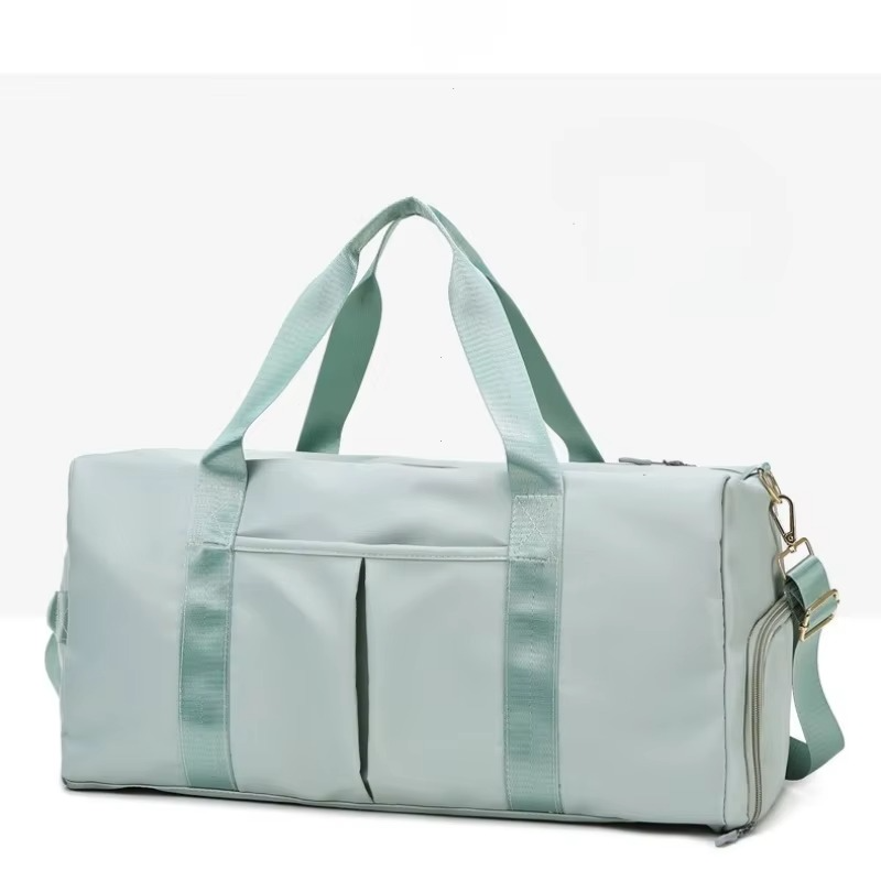 Outdoor Waterproof Sports Gym Bag with Shoe Compartment and Travel Storage