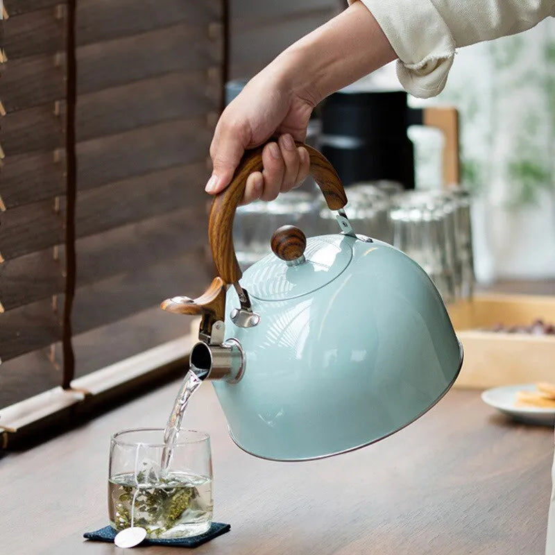 1 piece 2.5/3 l liter kettle made of stainless steel, thickened kettle, gas induction stove, universal kettle, kettle
