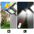 Solar Wall Light LumiSeca | 800 LEDs Super Bright | With Motion Sensor | 3 Lighting Modes | Waterproof for Garden & Outdoor