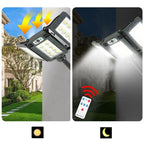 Solar Wall Light LumiSeca | 800 LEDs Super Bright | With Motion Sensor | 3 Lighting Modes | Waterproof for Garden & Outdoor