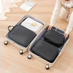 Travel Organizer Set PackNest 3-in-1 | Compressible & Waterproof Luggage Bags | Nylon Suitcase Organizer | Portable & Lightweight
