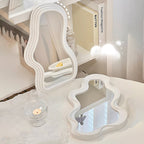 Irregular Wave Wall Mirror