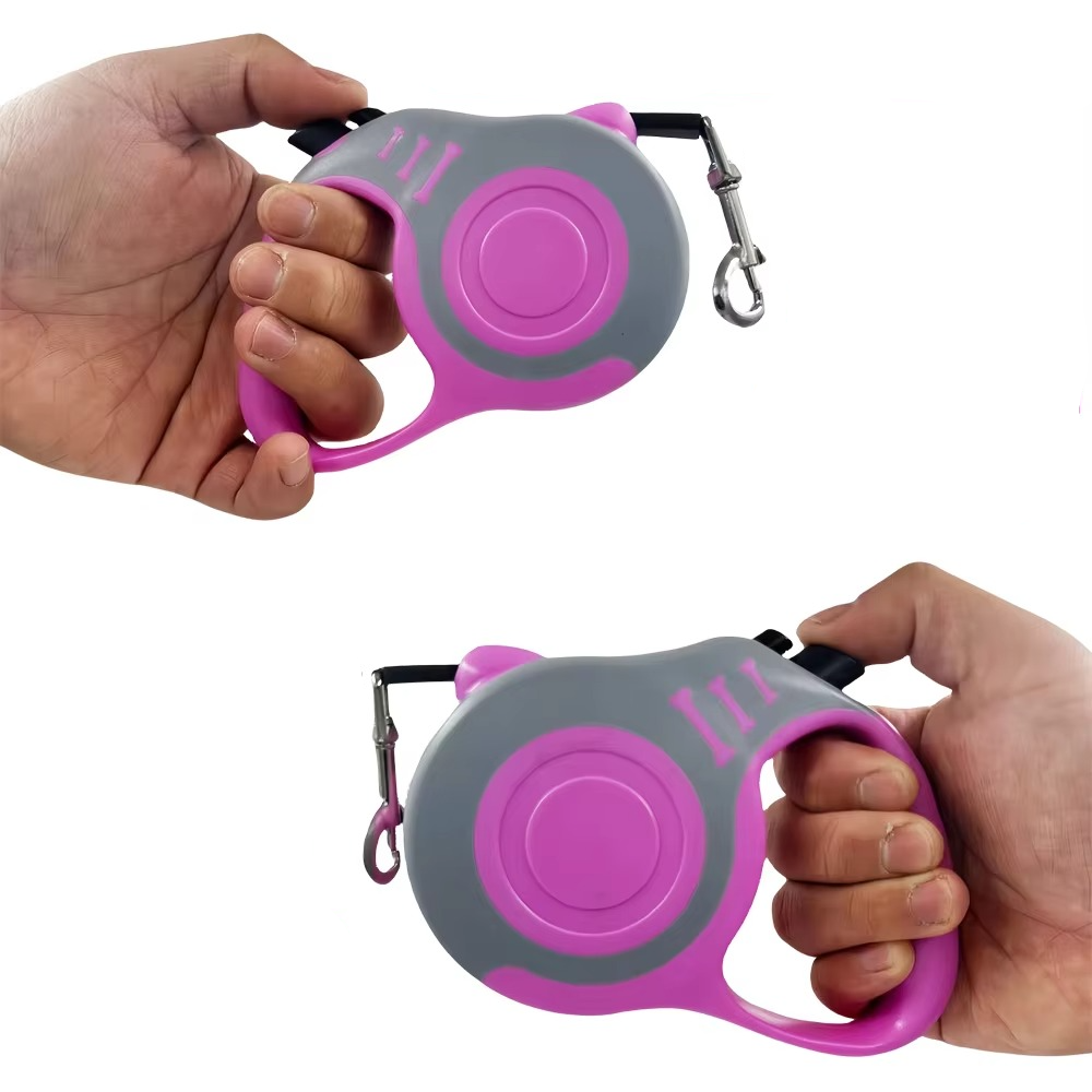 Retractable Pet Leash for All Dog Sizes - Ideal for Hiking and Walking