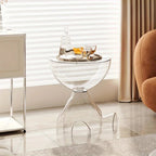 Space-saving Plastic Side Table