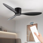 Ceiling Fan With Light Scandinavian Design