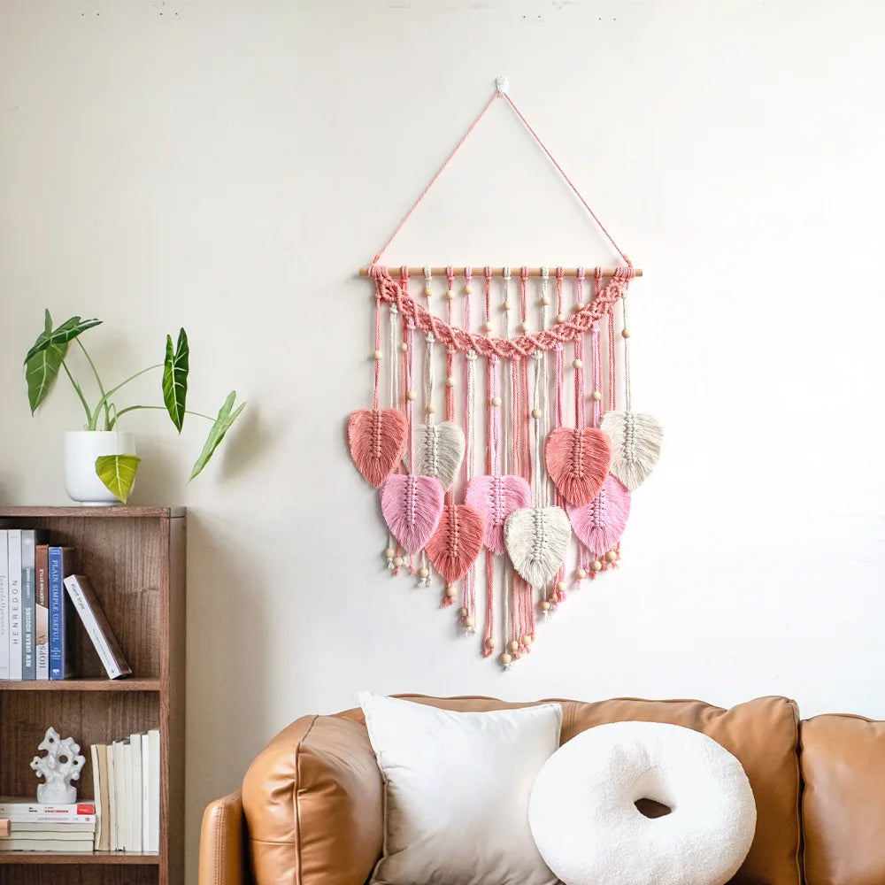 Blatt Macrame Wall Hanging