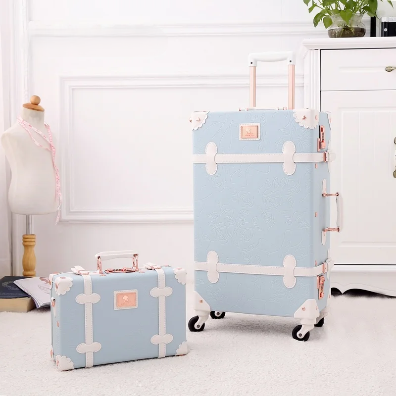 Retro Hardcase Luggage Set - Valencia