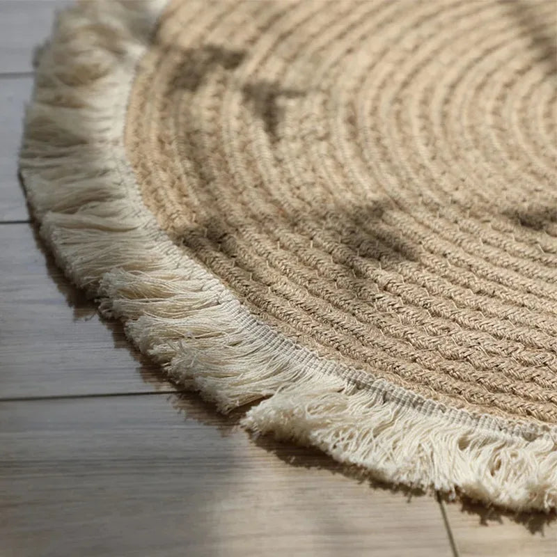 WeaveNest - Luxury Jute Area Rug for Interior