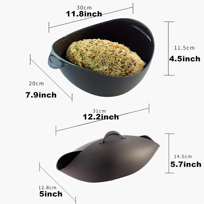 Silicone Bread Pan – Flexible Toast Mold for Homemade Bread