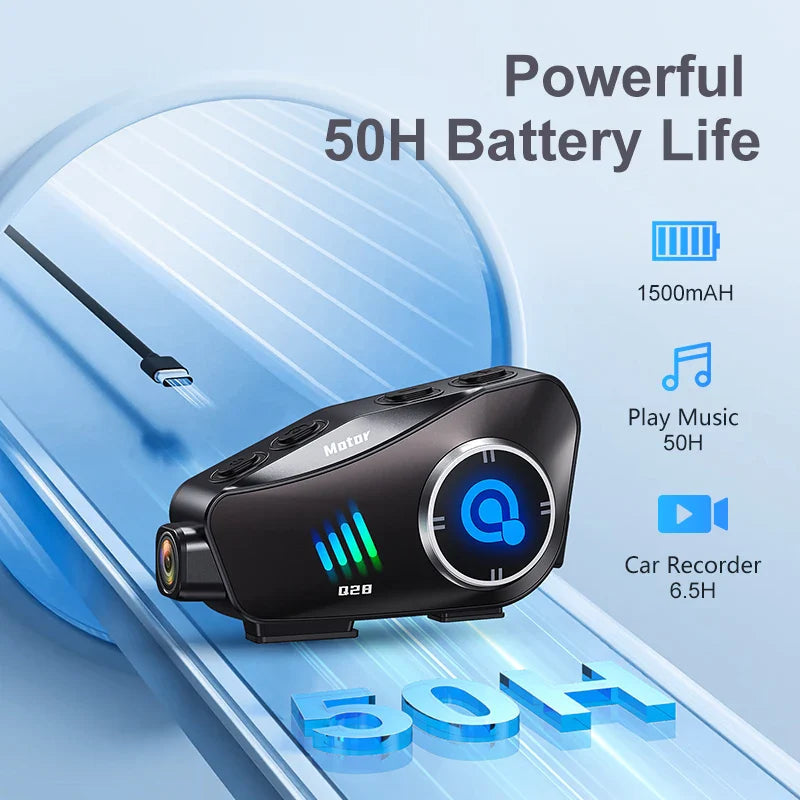 Bluetooth Motorcycle Helmet Camera 1080P HD Waterproof – ApexRide