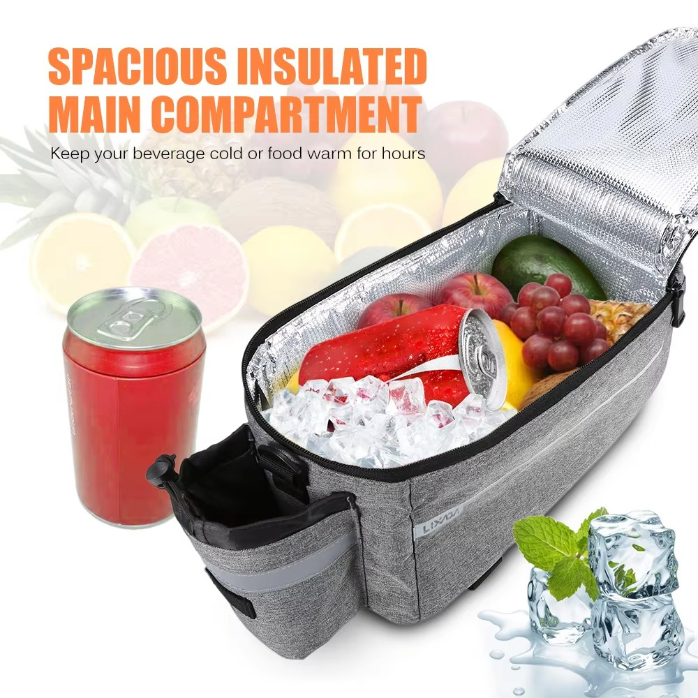 Multipurpose Insulated Bike Cooler and Storage Pannier