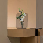 Acrylic Floral Photo Frame Vase