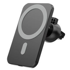 15W Magnetic Wireless Car Charger Mount with Type-C Fast Charging for iPhone 12 and 13 Series