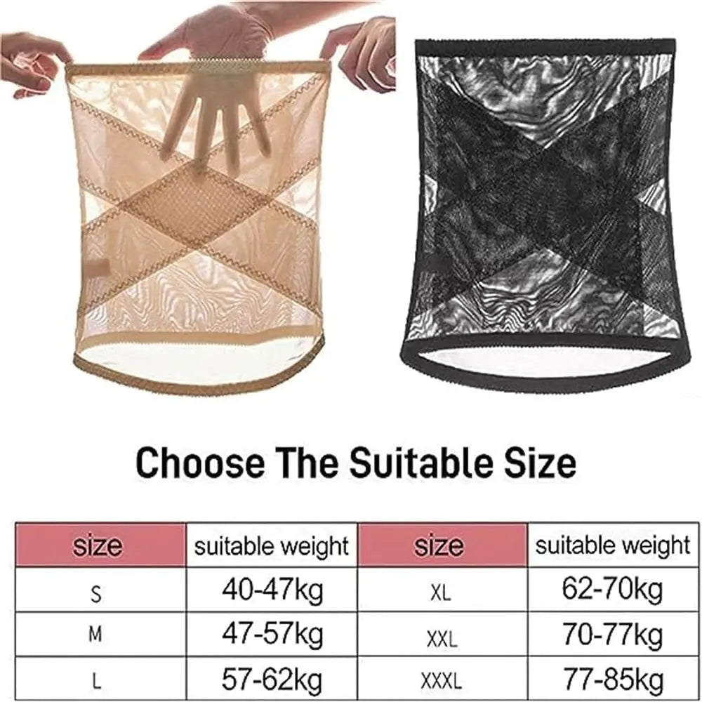 Elastic Waist Slimming Breathable Mesh Belt