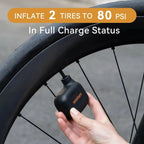 Rechargeable Mini Bicycle Pump with 100 PSI