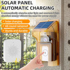 SecuraSun DoorCam Wireless HD Video Doorbell with Solar Charging & Wi-Fi | IP65 Waterproof