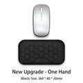 ErgoLuxe GelPad | Comfort Mousepad | Wrist Rest & Massage | Silicone & Memory Foam