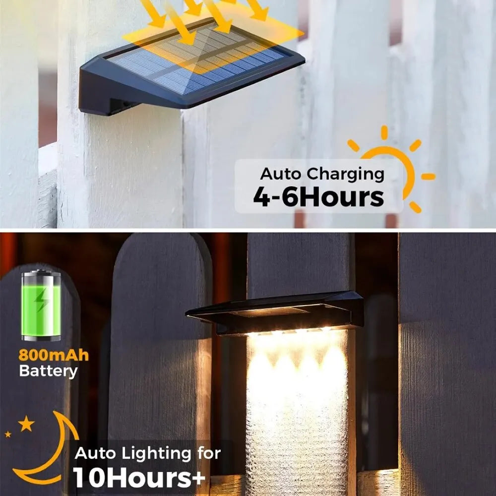 EcoRadiance Solar Accent Lights 2-Piece Set | Outdoor Lighting | Energy Efficient | Decorative Light for Garden & Terrace