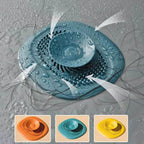 DrainGuard Silicone Drain Strainer | Anti-Blocking & Non-Slip | For Bathroom, Shower & Kitchen | Fine Mesh & Easy to Clean