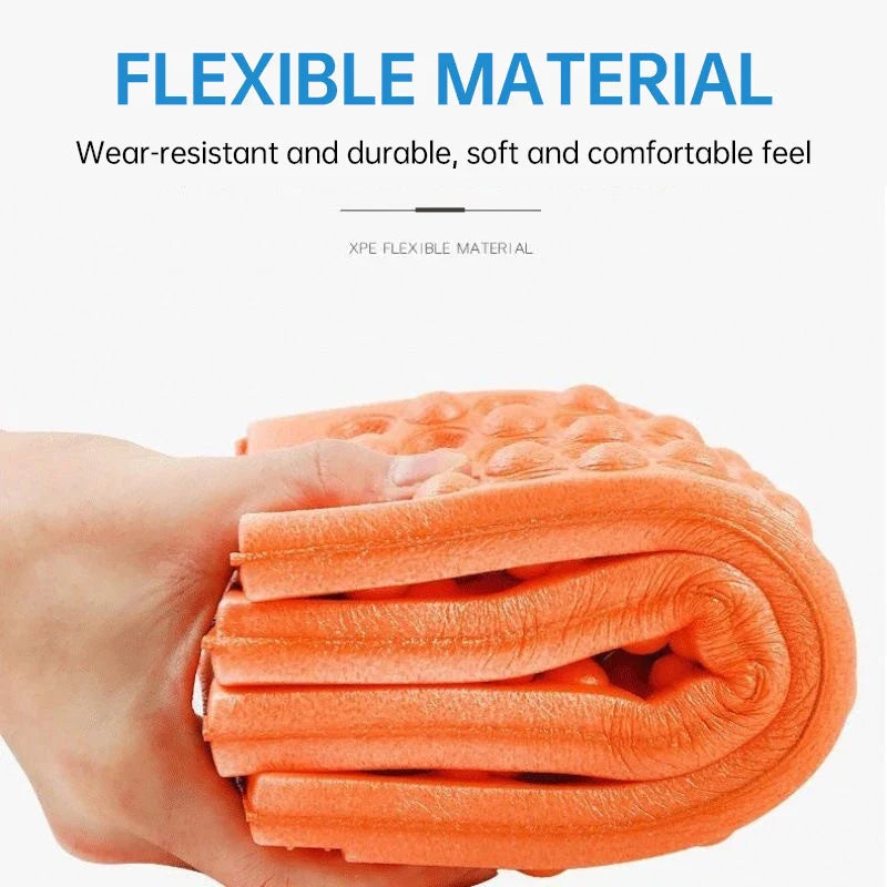 Outdoor Seat Cushion Folding | Waterproof & Ultralight | TrekFold XPE Sleeping Mat for Hiking & Camping