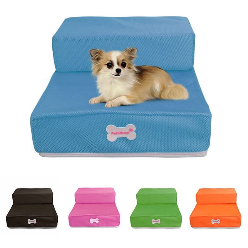 Luxury dog steps for safe access to couch & bed